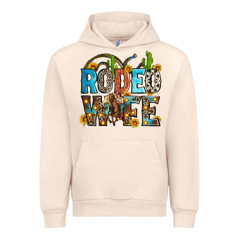 Rodeo Wife Urban Hoodie by Zillion Design Studio | Teevron