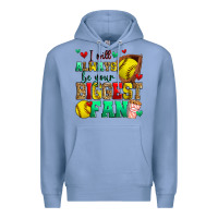 Colony Blue i will always be your biggest fan softball Premium Hoodie - Zillion Design Studio