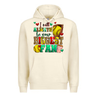 Sandshell i will always be your biggest fan softball Premium Hoodie - Zillion Design Studio