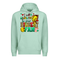 Seafoam i will always be your biggest fan softball Premium Hoodie - Zillion Design Studio