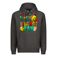 Smoke i will always be your biggest fan softball Premium Hoodie - Zillion Design Studio