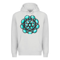Dove Grey gemstone jewelry Premium Hoodie - RanaPortraitStore