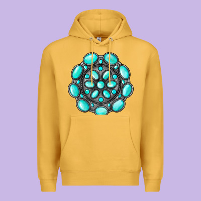 Gemstone Jewelry Premium Hoodie Designed By Ranaportraitstore