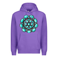 Purple gemstone jewelry Premium Hoodie - RanaPortraitStore