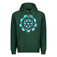 Sports Green gemstone jewelry Premium Hoodie - RanaPortraitStore