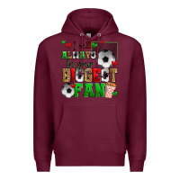 Burgundy i will always be your biggest fan soccer Premium Hoodie - Zillion Design Studio