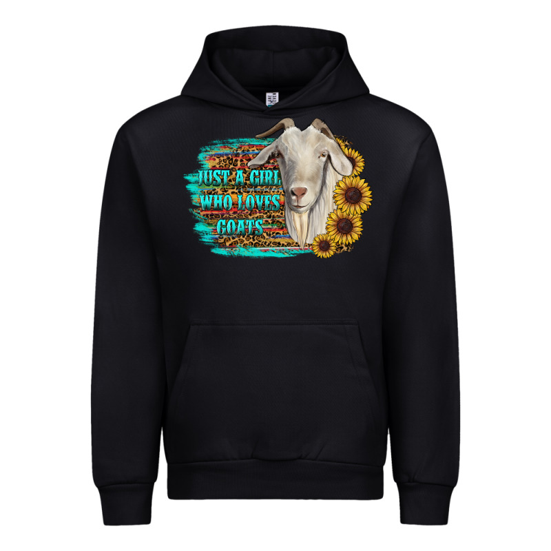 Just A Girl Who Loves Goats Urban Hoodie by RanaPortraitStore | Teevron