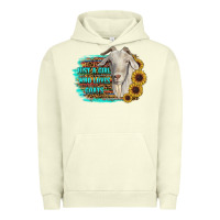 Pigment Pistachio just a girl who loves goats Urban Hoodie - RanaPortraitStore