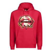 Cardinal volleyball lips Premium Hoodie - Zillion Design Studio
