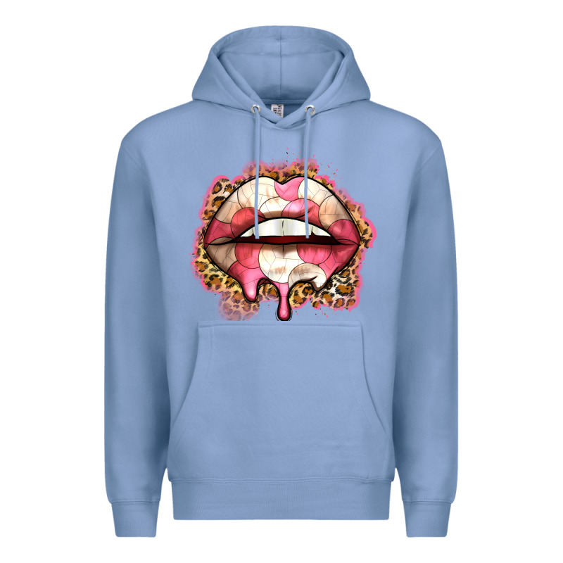 Volleyball Lips Premium Hoodie by Zillion Design Studio | Teevron