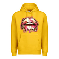 Lemon volleyball lips Premium Hoodie - Zillion Design Studio