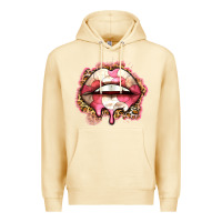 Pina Colada volleyball lips Premium Hoodie - Zillion Design Studio