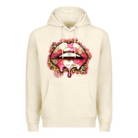 Sandshell volleyball lips Premium Hoodie - Zillion Design Studio