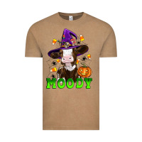 Vintage Coffee moody cow Vintage Tee - Artiststas