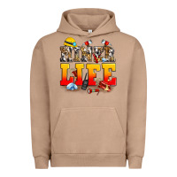 Pigment Burro miner life Urban Hoodie - Zillion Design Studio