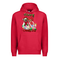 Cardinal christmas roosters Premium Hoodie - RanaPortraitStore