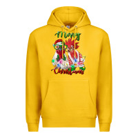 Lemon christmas roosters Premium Hoodie - RanaPortraitStore
