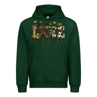 Forest Green love my soldier Urban Hoodie - Zillion Design Studio
