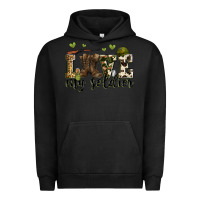 Pigment Black love my soldier Urban Hoodie - Zillion Design Studio