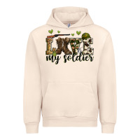 Sandshell love my soldier Urban Hoodie - Zillion Design Studio