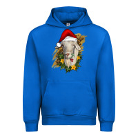 Cobalt christmas goat Urban Hoodie - RanaPortraitStore