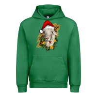 Emerald christmas goat Urban Hoodie - RanaPortraitStore