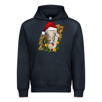 Navy christmas goat Urban Hoodie - RanaPortraitStore