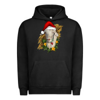 Pigment Black christmas goat Urban Hoodie - RanaPortraitStore
