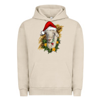 Pigment French Oak christmas goat Urban Hoodie - RanaPortraitStore