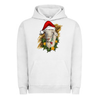 Pigment Lunar Rock christmas goat Urban Hoodie - RanaPortraitStore