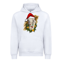 White christmas goat Urban Hoodie - RanaPortraitStore