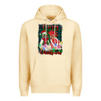 Pina Colada christmas roosters with background Premium Hoodie - RanaPortraitStore