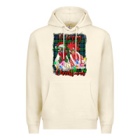 Sandshell christmas roosters with background Premium Hoodie - RanaPortraitStore