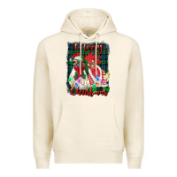 Tofu christmas roosters with background Premium Hoodie - RanaPortraitStore