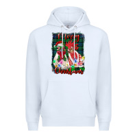 White christmas roosters with background Premium Hoodie - RanaPortraitStore