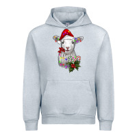 Heather Grey christmas baby sheep Urban Hoodie - RanaPortraitStore