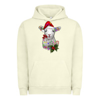 Pigment Pistachio christmas baby sheep Urban Hoodie - RanaPortraitStore