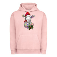 Pigment Salmon christmas baby sheep Urban Hoodie - RanaPortraitStore