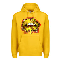 Lemon softball lips Premium Hoodie - Zillion Design Studio