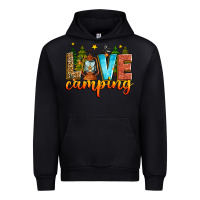 Black love camping Urban Hoodie - Zillion Design Studio