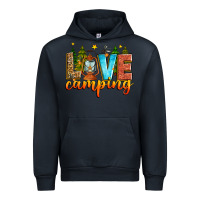 Navy love camping Urban Hoodie - Zillion Design Studio