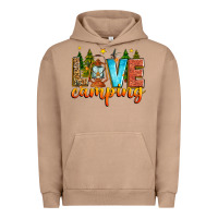 Pigment Burro love camping Urban Hoodie - Zillion Design Studio