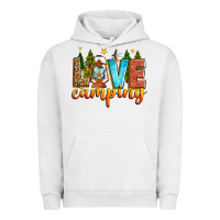 Pigment Lunar Rock love camping Urban Hoodie - Zillion Design Studio