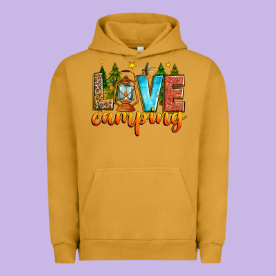 Love Camping Urban Hoodie Designed By Zillion Design Studio