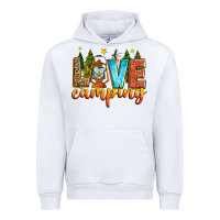 White love camping Urban Hoodie - Zillion Design Studio