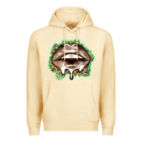 Pina Colada soccer lips Premium Hoodie - Zillion Design Studio
