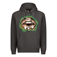 Smoke soccer lips Premium Hoodie - Zillion Design Studio