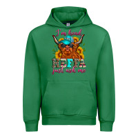 Emerald i'm head heffa just ask me Urban Hoodie - Zillion Design Studio