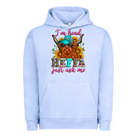 Pigment Grape Ice i'm head heffa just ask me Urban Hoodie - Zillion Design Studio