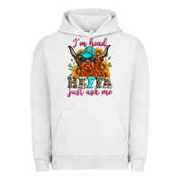 Pigment Lunar Rock i'm head heffa just ask me Urban Hoodie - Zillion Design Studio